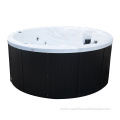 Luxury massage round whirlpool bathtub fibreglass pool